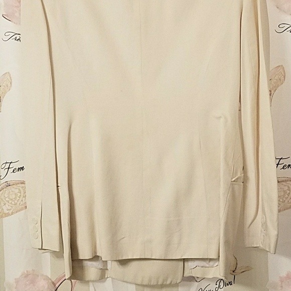 1980'S DKNY SILK BLAZER - Picture 2 of 3